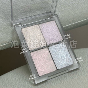 韩国HOLIKA惑丽客单色眼影珠光偏光高光提亮色氛围感百搭日常夏季