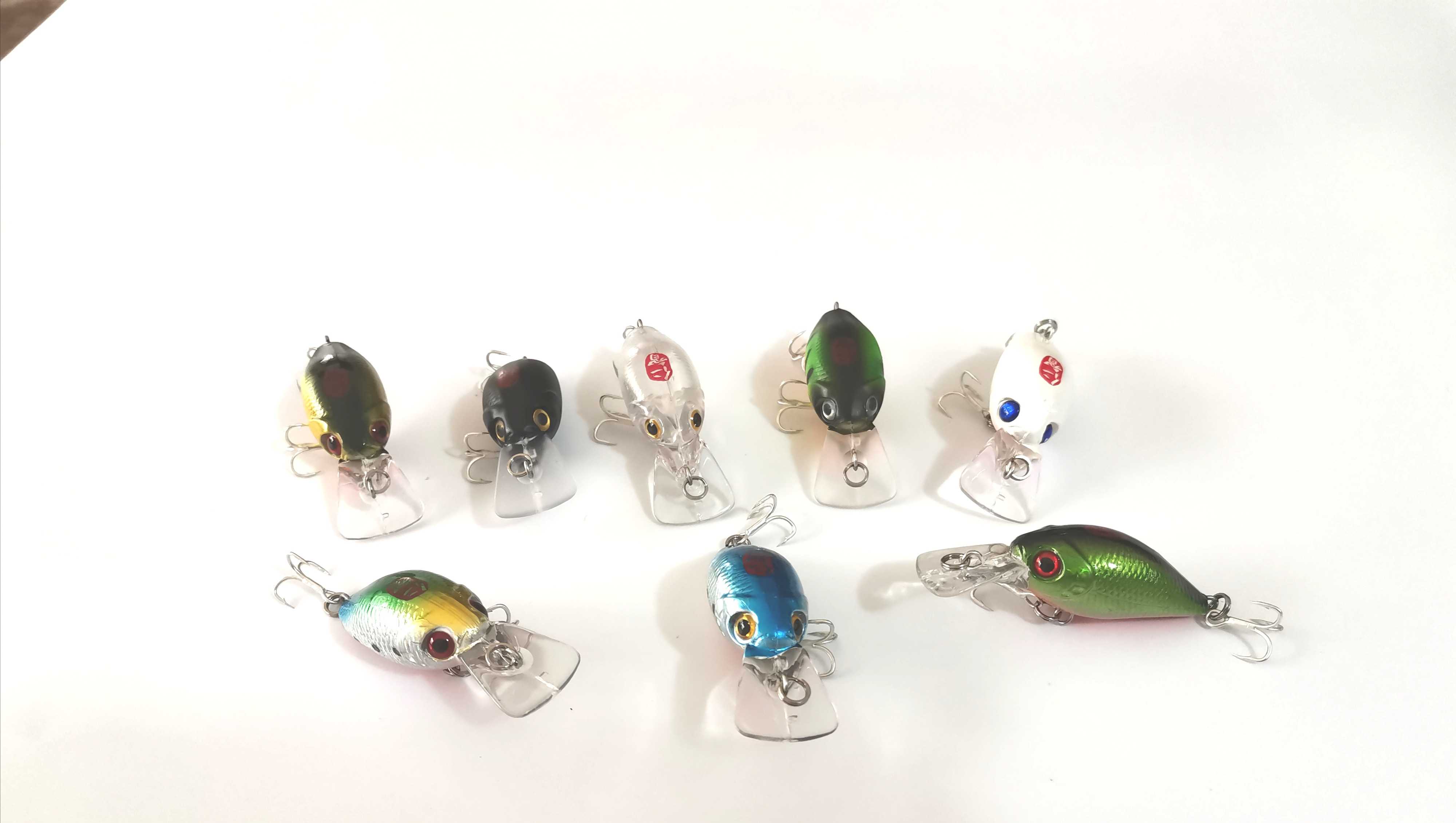 户外路亚饵翘嘴小胖子