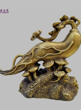 如意纯铜客厅办公室定做家居装饰