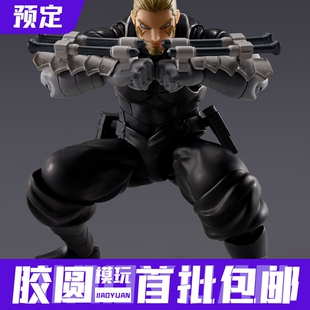 预定定金 日版 万代 SHF 怪兽8号 防卫队长官 四之宫功 可动手办