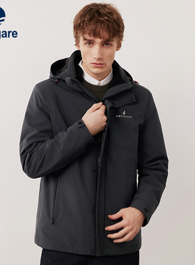[三合一]Navigare意大利小帆船休闲防水夹克男秋冬新款连帽外套