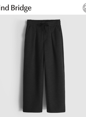 MindBridge【即将断码】绵羊毛防风加厚保暖抗皱直筒休闲裤冬MACF