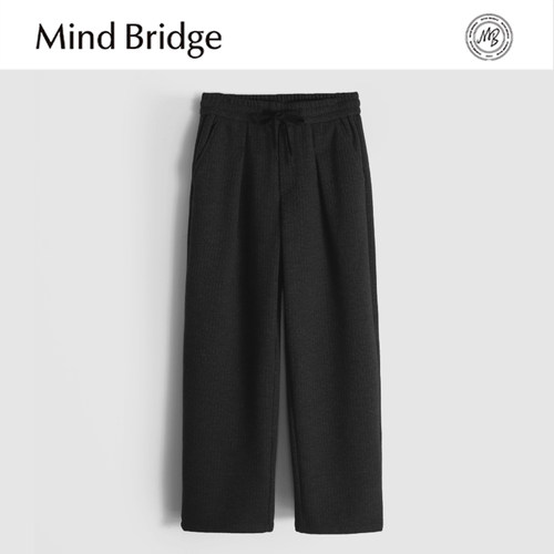 MindBridge【即将断码】绵羊毛防风加厚保暖抗皱直筒休闲裤冬MACF