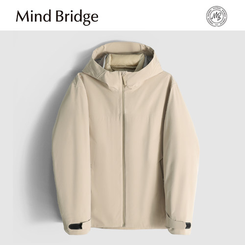 MindBridge【即将断码】90鸭绒三合一户外休闲防风保暖羽绒服MA7N