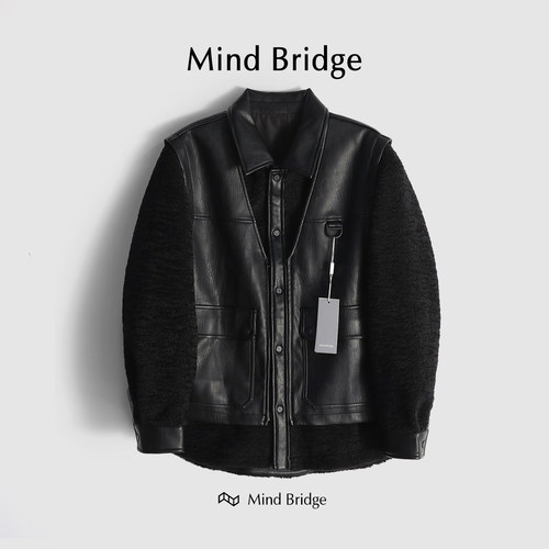 MindBridge翻领秋防风保暖可拆卸