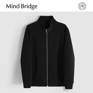 MindBridge 秋冬防风保暖复古商务休闲立领夹克男MA9U 柔糯灯芯绒