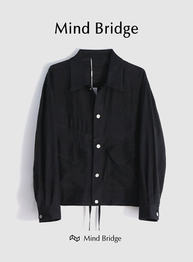 MindBridge【fashionable】暗黑经典帅气宽松休闲外套男潮牌M4001