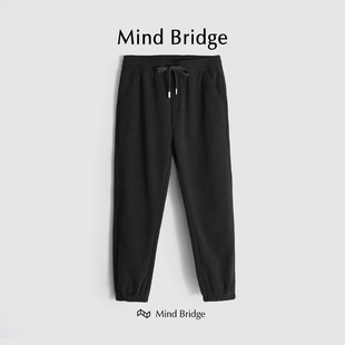 男 加绒防风保暖灯芯绒抽绳休闲卫裤 M4327 人间梦露 MindBridge