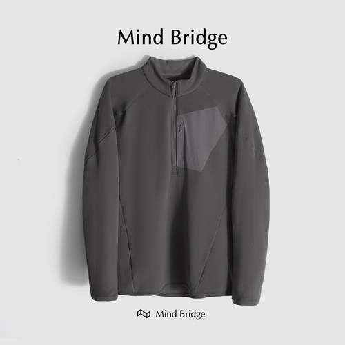 MindBridge保暖套头卫衣加绒