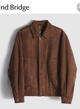 MindBridge仿麂皮绒/弹力抗皱/冬季防风保暖翻领休闲棉服夹克MACA