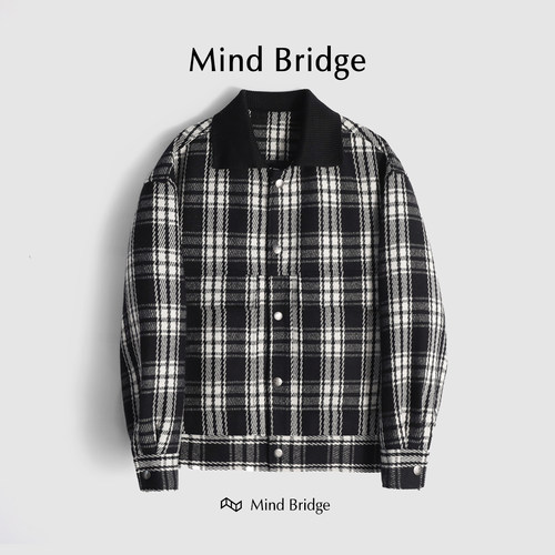 MindBridge休闲防风保暖夹克羊毛