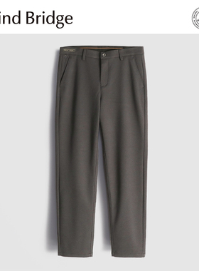 MindBridge 绵羊毛莱赛尔混纺/秋冬男士弹力直筒商务休闲西裤MAB5