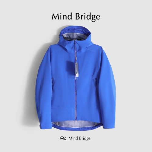 MindBridge连帽春休闲冲锋衣夹克