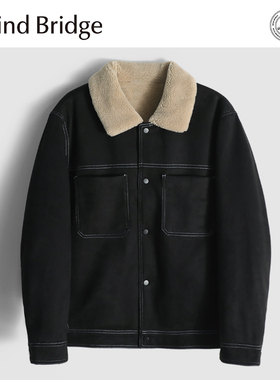 MindBridge 仿麂皮绒/冬季防风保暖商务休闲弹力抗皱棉服夹克MA59
