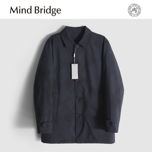 MindBridge鸭绒羽绒服防风保暖冬