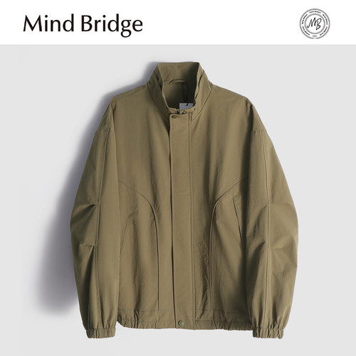 MindBridge高密防风/防刮耐磨/秋季户外运动休闲商务立领夹克MAB7