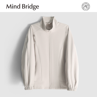 MindBridge 户外防风运动休闲商务立领夹克微弹MA1Z 时髦竞技场