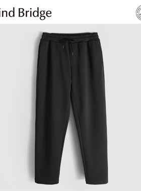 MindBridge高克重/加厚针织面料/秋季户外运动宽松直筒休闲裤MA9T