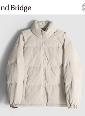 MindBridge【天使翅膀】经典短款立领鸭绒羽绒服防风保暖冬 M4438