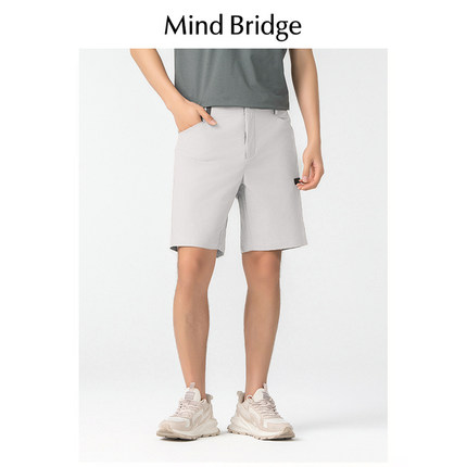 MindBridge【假日遛狗park】高弹力轻便五分裤男休闲短裤夏 M4103