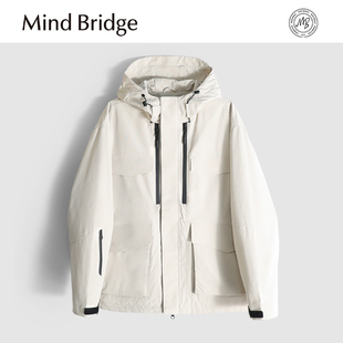 secret 户外防风休闲连帽夹克微弹耐磨MA1L romeo MindBridge