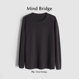 M4344 高端桑蚕丝羊毛针织打底保暖内搭男 MindBridge 婴儿芭莎
