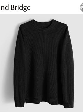 MindBridge【即将断码】100%绵羊毛加厚内搭打底保暖针织衫冬MA6Y