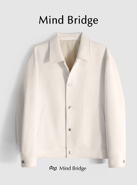 MindBridge【凡尔赛宝石盒】宽松休闲夹克外套男商务高级感 M4010
