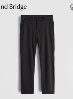 MindBridge质地轻薄/自带垂感/高弹力商务直筒休闲裤抗皱耐磨MB2B