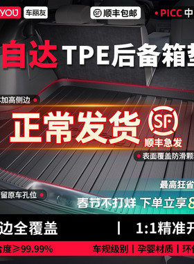 车丽友适用于马自达3昂克赛拉CX5阿特兹CX4 CX30老马6TPE后备箱垫