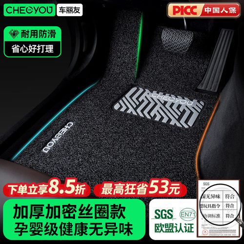 车丽友孕婴级环保丝圈脚垫