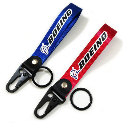 Airbus空中巴士Boeing波音航空公司旅游纪念品飞机礼品钥匙扣挂件