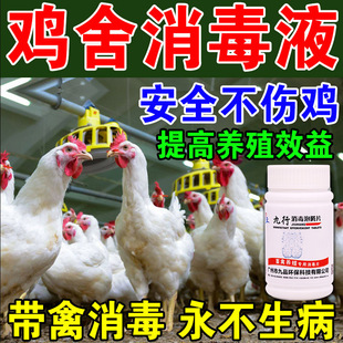鸡舍专用消毒液养殖场消毒水鸭圈鹅棚窝家禽消毒剂新城疫鸡瘟兽用