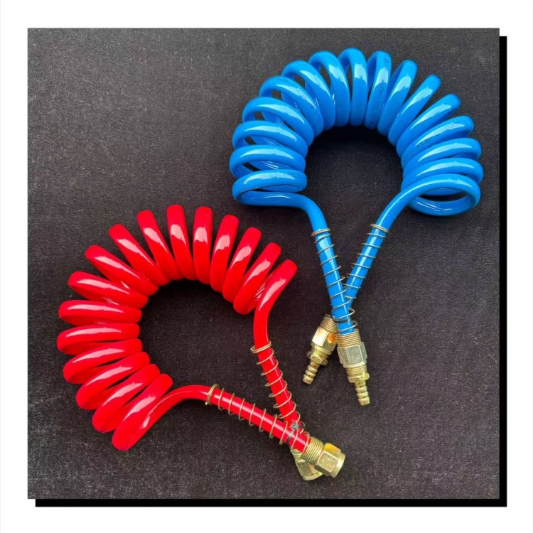 半挂车淋水挂车管滴水刹车PU伸缩弹簧管宝塔接头货车淋水器配件