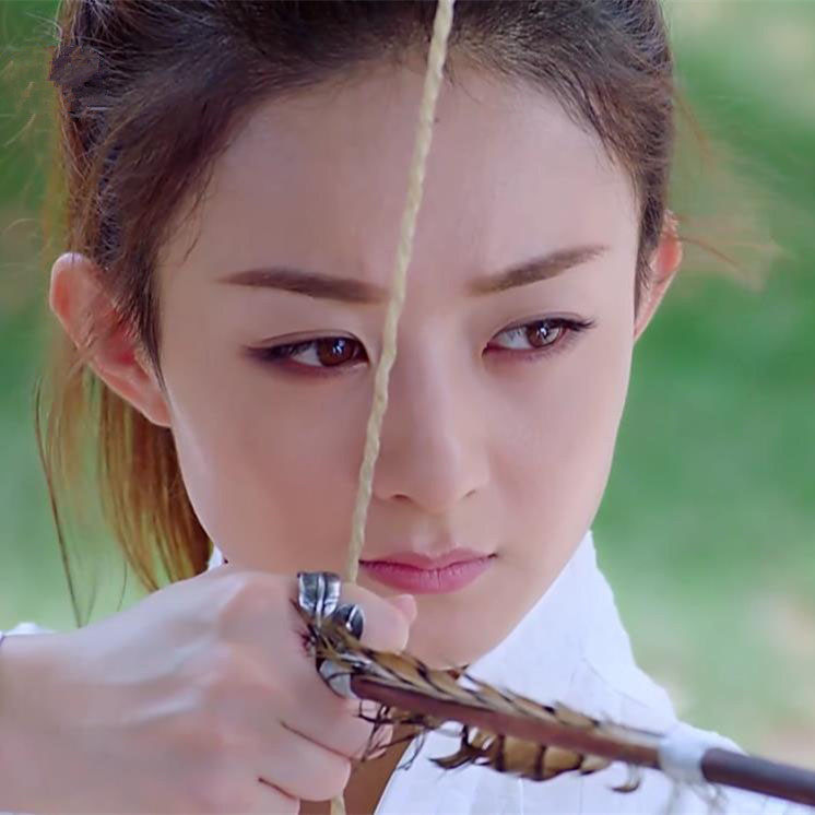 树叶羽毛饰品开口戒指赵丽颖同款