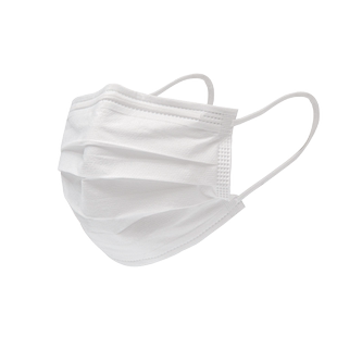 出口品牌乐翡一次性口罩三层无纺布防粉尘冬季防唾沫传播家庭盒装