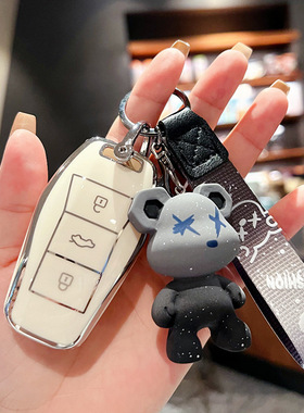 专用江淮思皓E10X钥匙套女qx/曜/x8/a5/爱跑/e50/x6/x7包壳扣