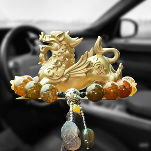 汽车摆件2021新款貔貅车载用品高端车内饰品中控台装饰高档创意男