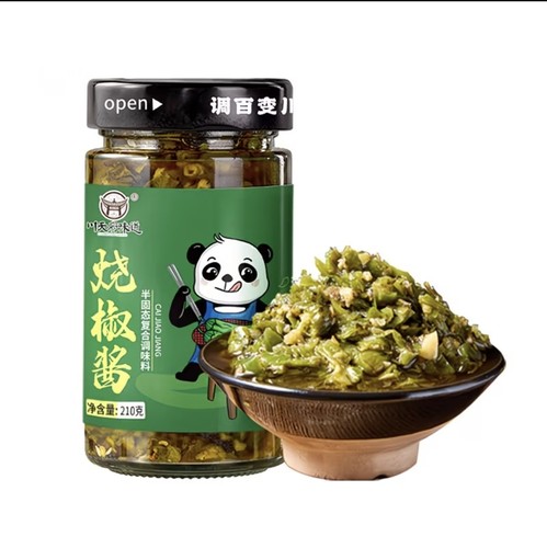 川天府味道烧椒酱下饭菜