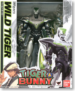 玩物尚志 基友英雄傳TIGER BUNNY虎和兔狂野白虎Wild SHF Tiger