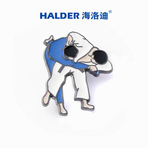 海洛迪运动金属通用柔道徽章