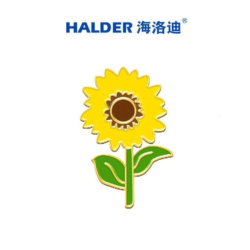 梵高向日葵金属太阳花海洛迪饰品