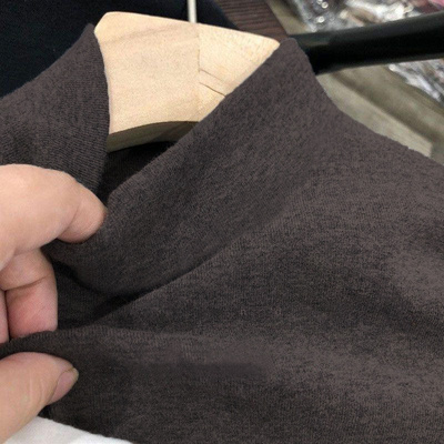 儿童纯色内搭磨毛打底衫男女童德绒保暖上衣中大童秋冬款长袖T恤