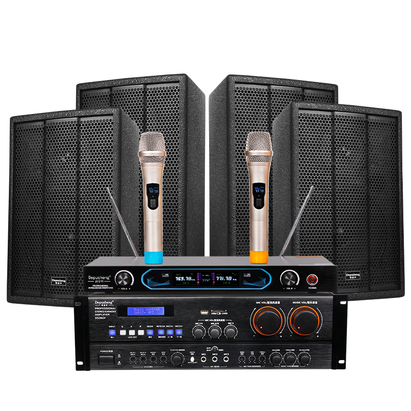 depusheng k8专业8寸会议室ktv音箱套装壁挂音响背景音乐咖啡厅