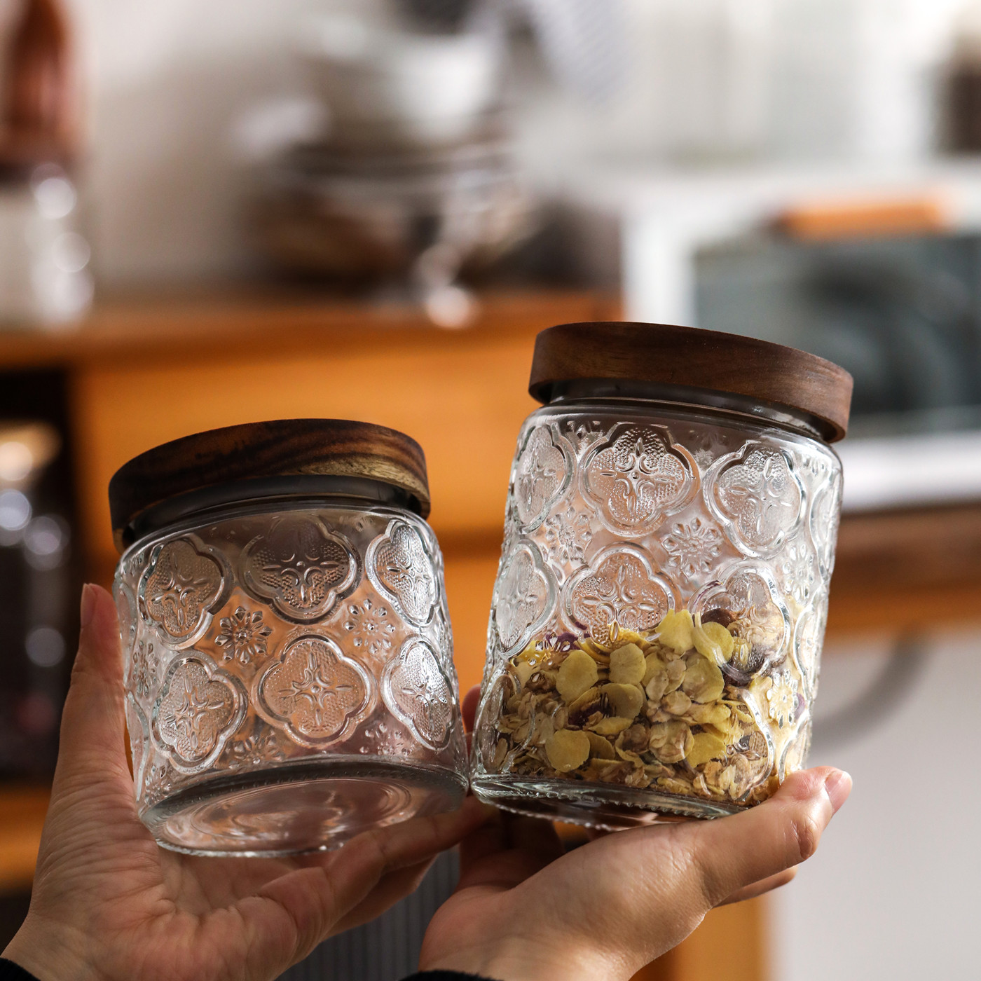 日式玻璃瓶密封罐食品级复古