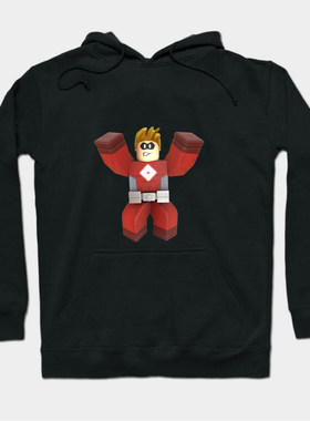 游戏roblox套头衫秋冬男女卫衣打底衫宽松连帽衫运动嘻哈戴帽衣服