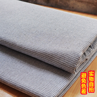 山东加厚老粗布床单三件套老棉布被单单件棉麻老式帆布土布睡单