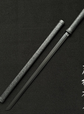 新款星落唐横木刀系列直款竹刀花剑国风古风派拍摄道具汉剑武士刃