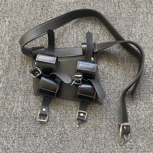 竹刀剑拔刀挂腰带剑套带鞘动漫cos挂刀儿童舞台汉剑表演袋固定皮 - 封面