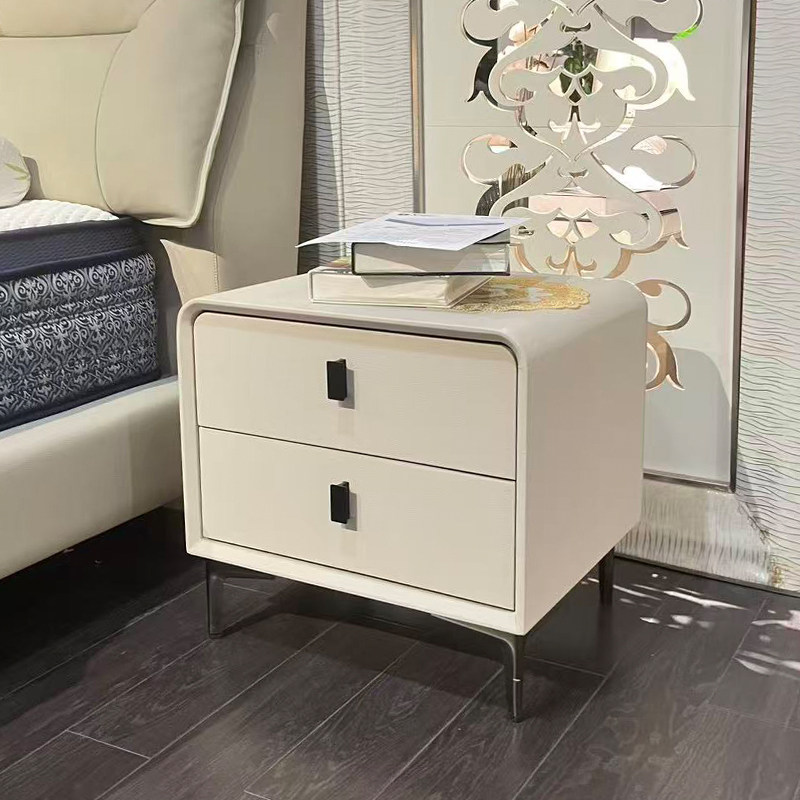 床头柜现代主卧床边柜双抽静音储物柜卧室整装发货免安装收纳柜,住宅家具,床头柜,淘宝优惠券,粉丝福利购,淘宝优惠卷